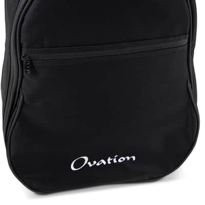 Ovation Bass Guitar Gig Bag – High-Density Foam Padding w/ Back Strap - Black image 9