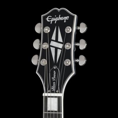 Epiphone "Blues Power" Jared James Nichols Signature Les Paul Custom - Aged Pelham Blue image 3