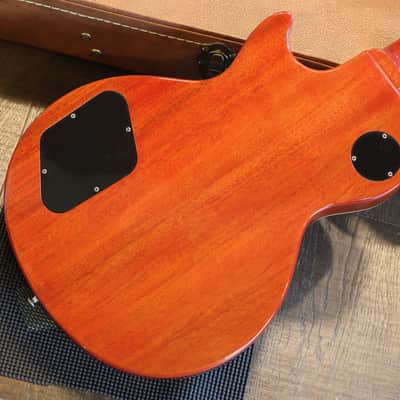 2008 Gibson Custom Shop Les Paul R8 1958 Historic Reissue Electric Guitar Iced Tea Burst + HSC COA image 12