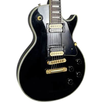 Burny RLC-55 Les Paul Custom 2009 - Black image 2