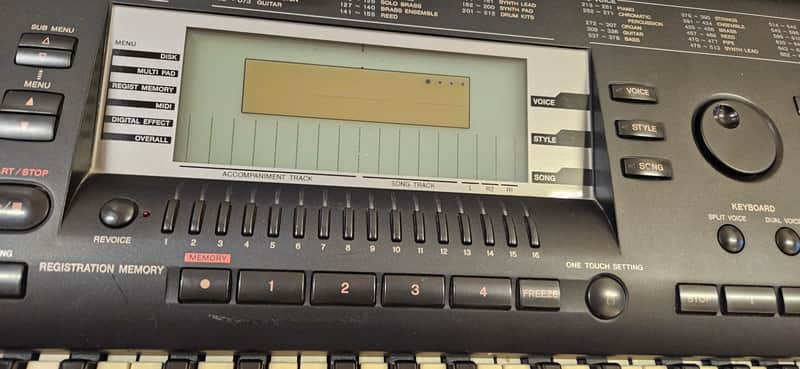 Yamaha PSR-630 1990s - Black | Reverb