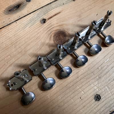 Fender 6 in line tuners / machine heads 1996 Fender Tex Mex Stratocaster Telecaster image 5