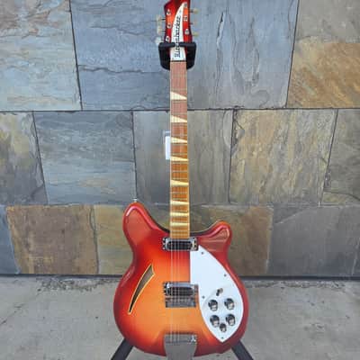 Used 1966 Rickenbacker 365 Fireglo with Case image 2