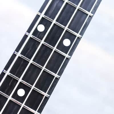Ernie Ball Music Man DarkRay Bass Plasma Purple 4-String Electric Bass w/Case image 6
