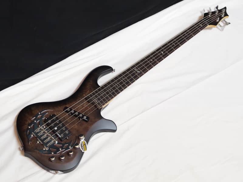超希少 TRABEN Array Attack Rockfield エレキベース TRABEN Array Attack 5-string BASS guitar Black Burl - NEW