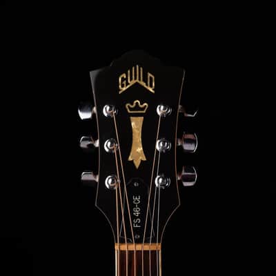 Pre-Owned Guild FS 46-CE Crossroads Series Natural Acoustic Electric With OHSC image 11