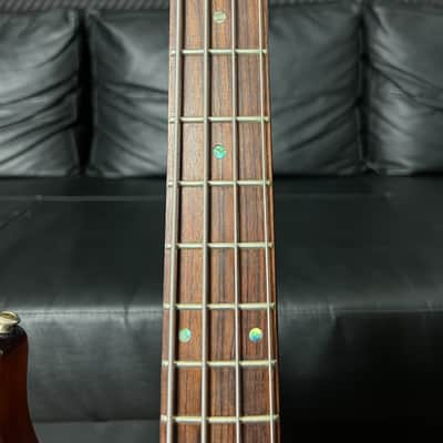 Dean Jeff Berlin Player Signature Bass Mid-2010 - Trans Braziliaburst image 8