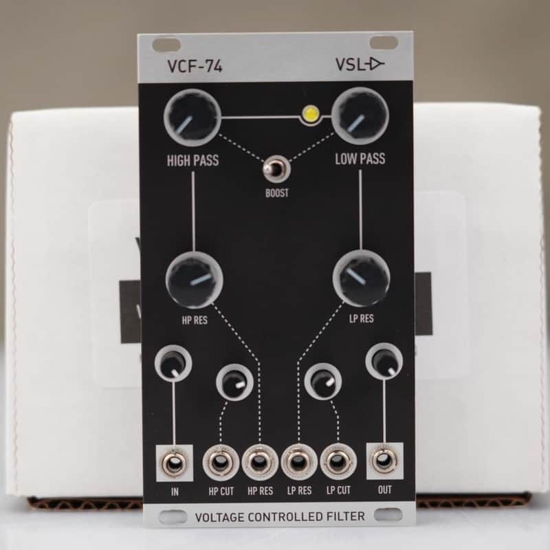 Vintage Synth Lab VCF-74 Filter Eurorack Synthesizer Module w/ Box #58596 image 1