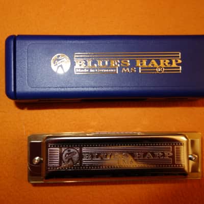 new box HOHNER BLUES HARP KEY Bb Made Germany country rock blues folk world harmonica MS SERIES image 2
