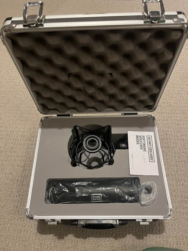 Slate Digital ML-1 Cardioid Condenser Microphone 2010s - Black image 1