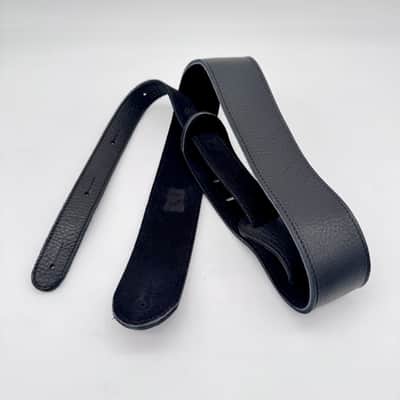 SoThere Leather Guitar or Bass Strap Black (STB1) image 3