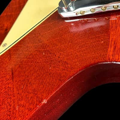 Vintage 1971 Gibson Flying V Medallion #145 w/case TSU17476 image 8
