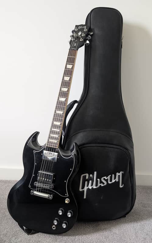 Gibson SG Standard 2020 - Ebony **modded with String Butler** image 1