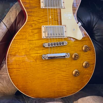 Heritage USA Standard H-150 Dirty Lemon Burst w/ OHSC & Docs image 11
