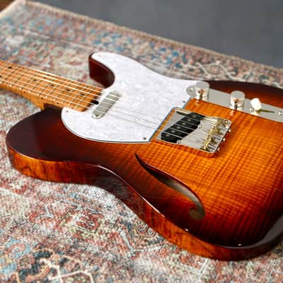 CP Thornton 20th Anniversary Thinline Classic II -2025 - Tobacco Burst. NEW, (Authorized Dealer) image 3