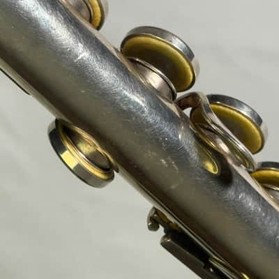 Armstrong USA 104 student C flute JUST SERVICED plays perfectly image 12