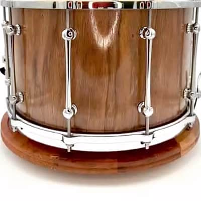 Kings Custom snare drum Walnut/poplar/walnut 2025 - Natural w/tung oil image 3