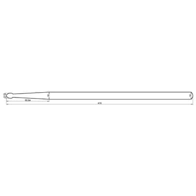 Rohema 2B Hickory Drumsticks - 61322 - 6 Pairs image 2