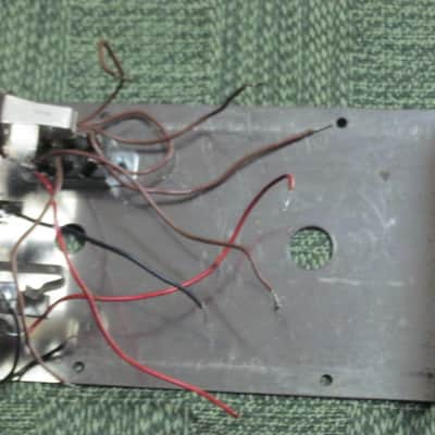used vintage (mid to late 1970s) Electro-Harmonix Small Stone EH4800 USA TOP part of casing, color switch + screws, Power, In, Out Jacks +nuts/washers, some wires [NO: bottom part of casing, Circuit Board, CB Components, Pot, Switch, Light, Other Wires] image 18