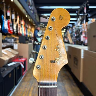 Fender Custom Shop Limited L-Series 1964 Stratocaster Journeyman Relic Aged Sea Foam Green w/Hard Case image 7