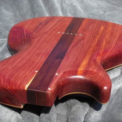 Babik Custom Telecaster Style body, Les Paul shape, Canary wood on Cedar, Light Weight, Handmade 2026 image 13
