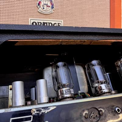 Vintage 1970 Park Marshall 150w Major KT88 Amplifier Head *1970s* w/ Flight Case image 23