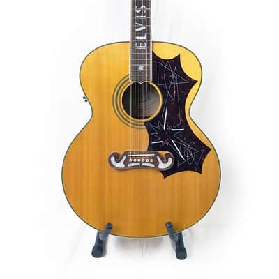 Epiphone Elvis Presley EJ-200E Acoustic Electric Guitar - Natural image 2