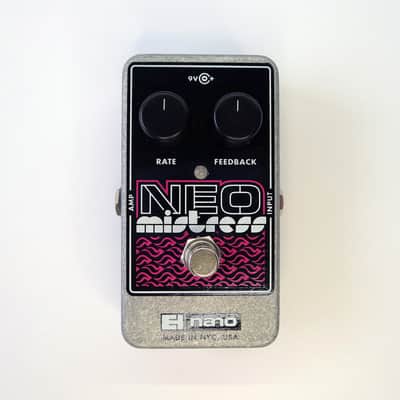 Electro-Harmonix EHX Neo Mistress Flanger EH Nano Guitar Effect Pedal NEVER MOUNTED with Manual image 3