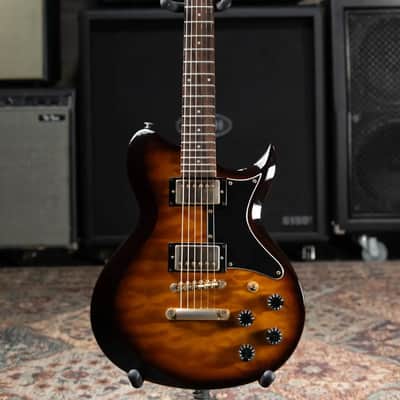 Washburn WI-64DL Electric Guitar - Tobacco Sunburst with Hardshell Case - Used image 4