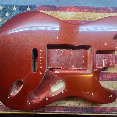 Unknown STRAT STYLE BODY - BURNT ORANGE METALLIC image 1
