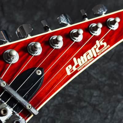 ESP Edwards E-HR 120D Horizon - See Thru Red - VERY GOOD condition image 12