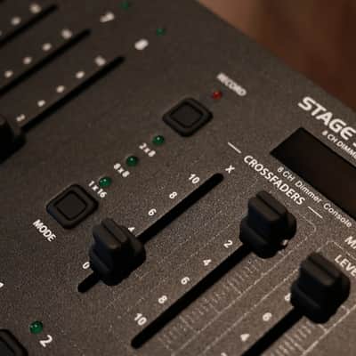 American DJ STAGE-SETTER 8-Channel Lighting Controller 2010s - Black image 4