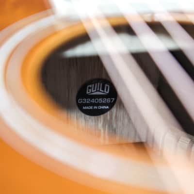 Guild D-2612CE Deluxe Antique Burst Dreadnought 12-String Acoustic Electric Guitar image 11