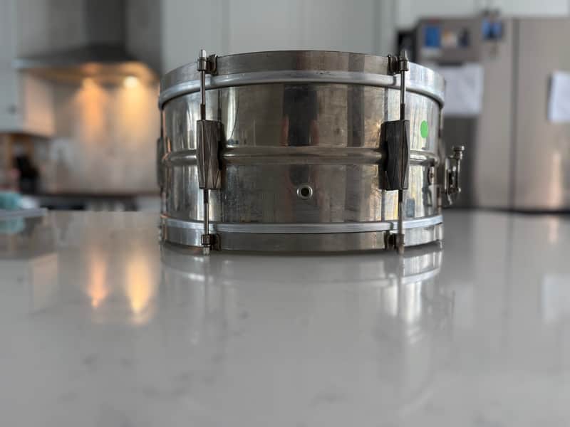 Gretsch Snare Drum with Rocket Lugs 1930’s - Nickel image 1
