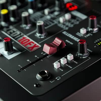 Allen & Heath ZEDi-10FX - Compact Hybrid Audio Mixer/4x4 USB Interface with 61 Studio Quality FX (AH-ZEDi-10FX),Black image 10