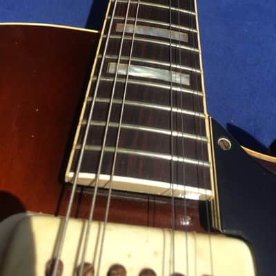 Guild Capri CE100 1956 Cherry Sunburst image 14