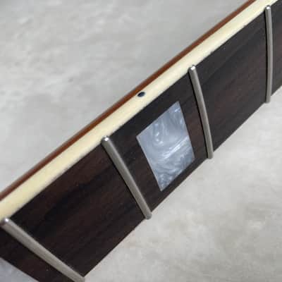 Roasted Maple Jazzmaster neck - Rosewood fretboard - Nitro Satin - Heel adjusted image 9