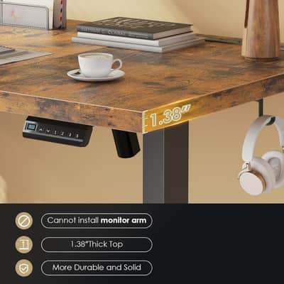Wodden 79" Flat Designed Studio Desk - Music Workstation image 5