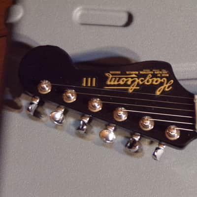 Vintage Hagstrom Futurama III 1964? custom build with fender locking tuners and electronics, kings neck, made in sweden image 6