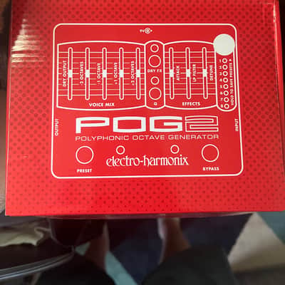 Electro-Harmonix POG2 Polyphonic Octave Generator 2009 - Present - Red / White image 2