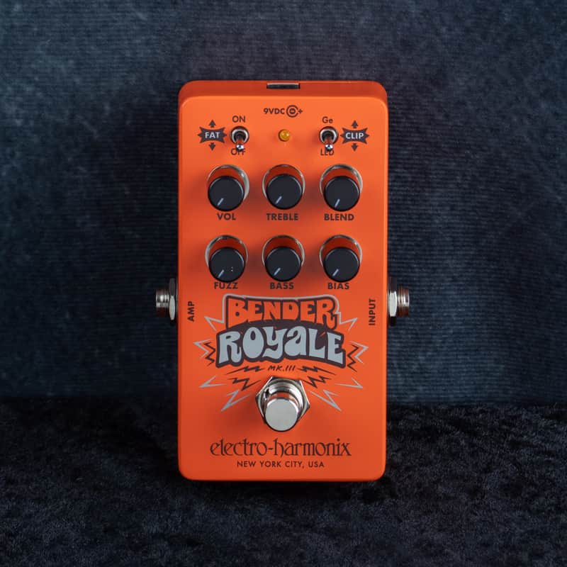 Electro Harmonix Bender Royale Germanium Fuzz ~ Limited Edition Orange