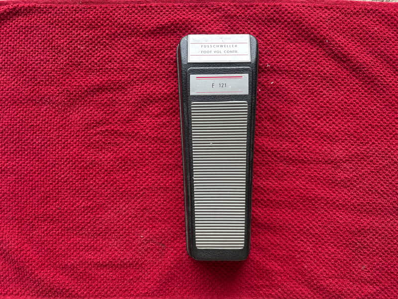 Schaller Fusschweller Volume Pedal 1970s image 1