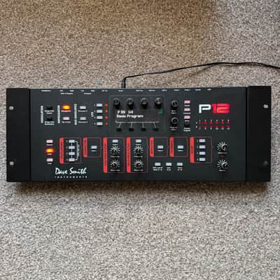 Dave Smith Instruments Prophet 12 Desktop 12-Voice Polyphonic Synthesizer 2014 - Present - Black with Wood Sides