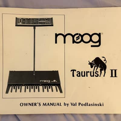 Moog Taurus II 1981 - 1983 - Black image 3