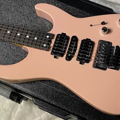 NEW ! Jackson Custom Shop Dinky HSH - Roasted Maple Neck & Ebony Fretboard - DK - Shell Pink - Authorized Dealer - 8.35 lbs - G07118 image 8