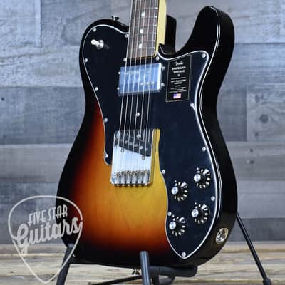 Mint Fender American Vintage II 1977 Telecaster Custom - 3-Color Sunburst with Hardshell Case image 12