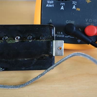 Vintage 1970s Gibson Tarback Humbucker Pickup Neck 5.176ohms image 11