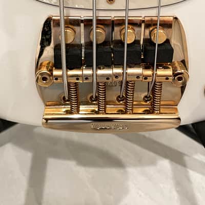 Music Man Stingray Classic Limited  Edition Gilded White  2012 - Gilded White image 6