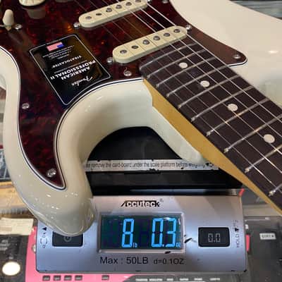 Fender American Professional II Stratocaster RW Rosewood 2021 Olympic White US210067246 image 2