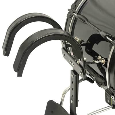 Trixon Field Series Marching Bass Drum 22×14 - Black image 5
